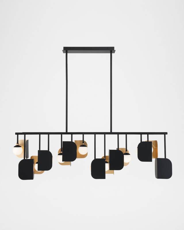 Cornice 60" 14-Light LED Linear Chandelier